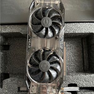 EVGA GeForce RTX 2070 with Black and Silver Accents